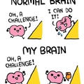 My brain is the same...