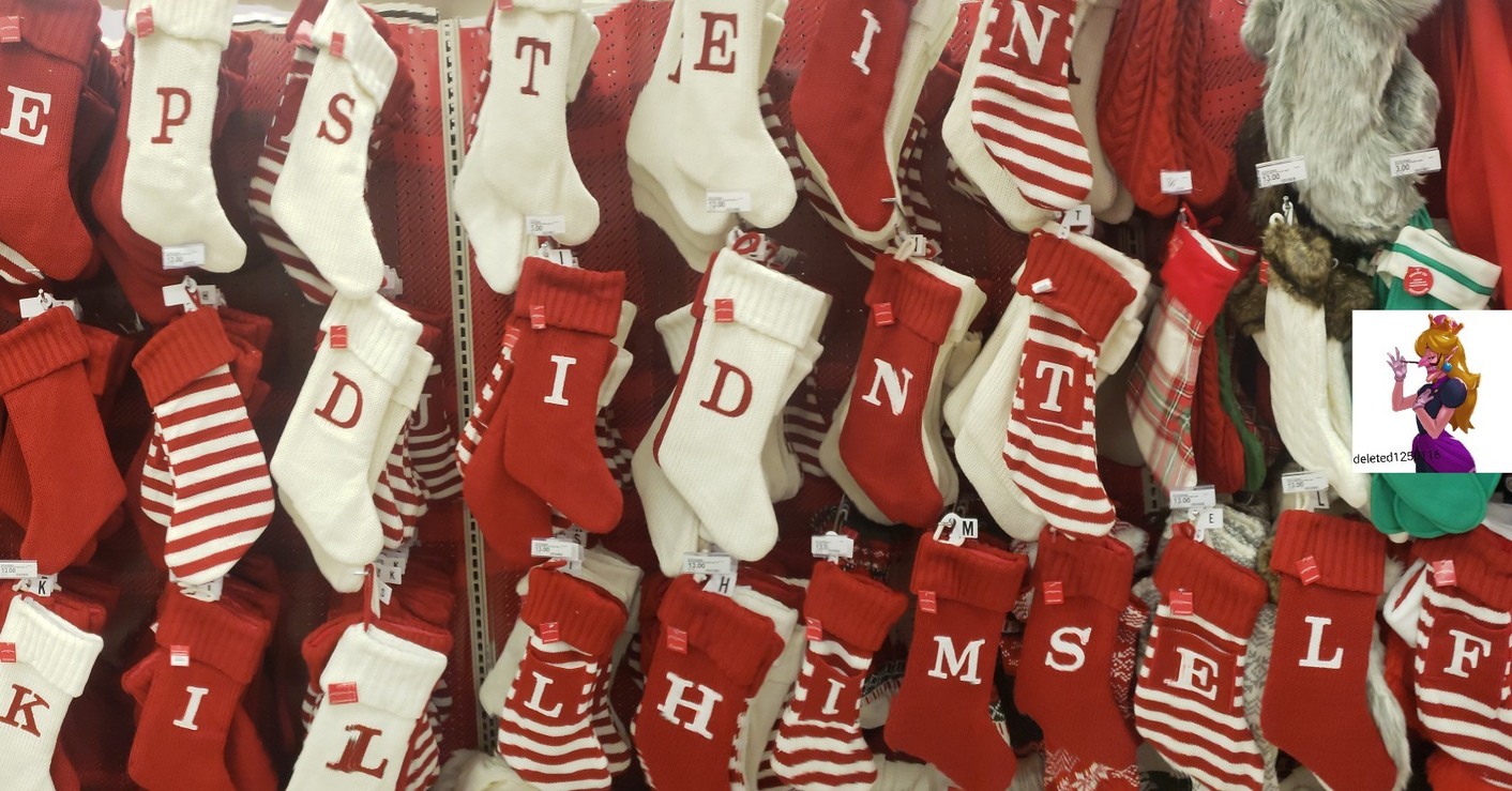 Oh wise target stockings tell me your wisdom - meme