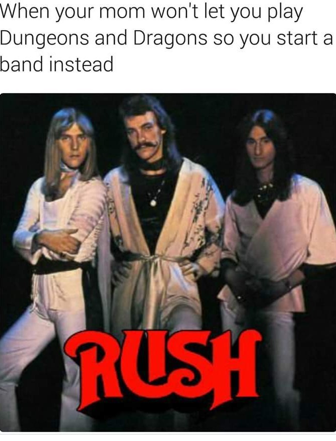 Hush up rush - meme