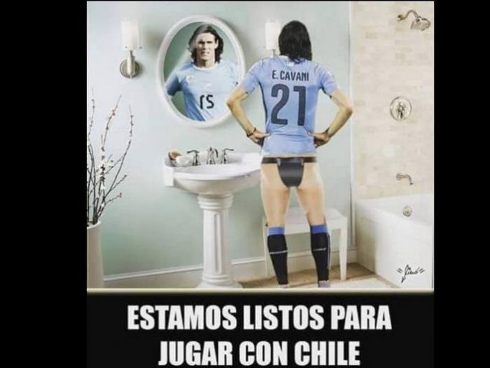 Uruguay/Chile 2021 - meme