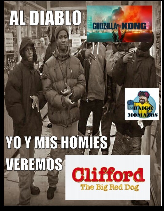 Positivos por Clifford - meme