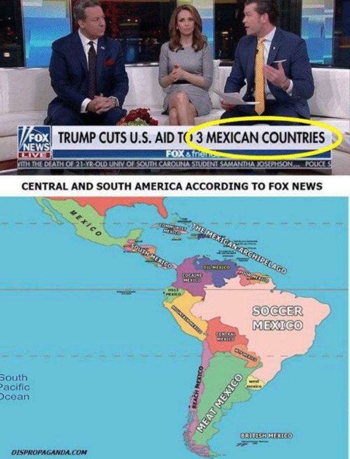 Tradução: Presidente corta ajuda para 3 países mexicanos - meme