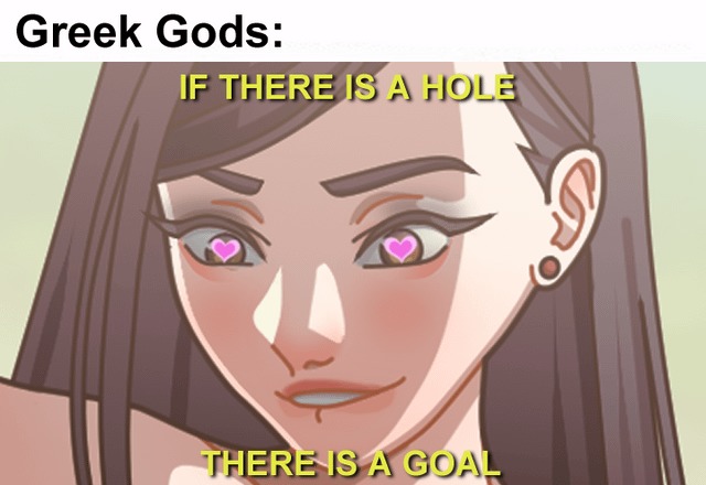 Greek Gods - meme