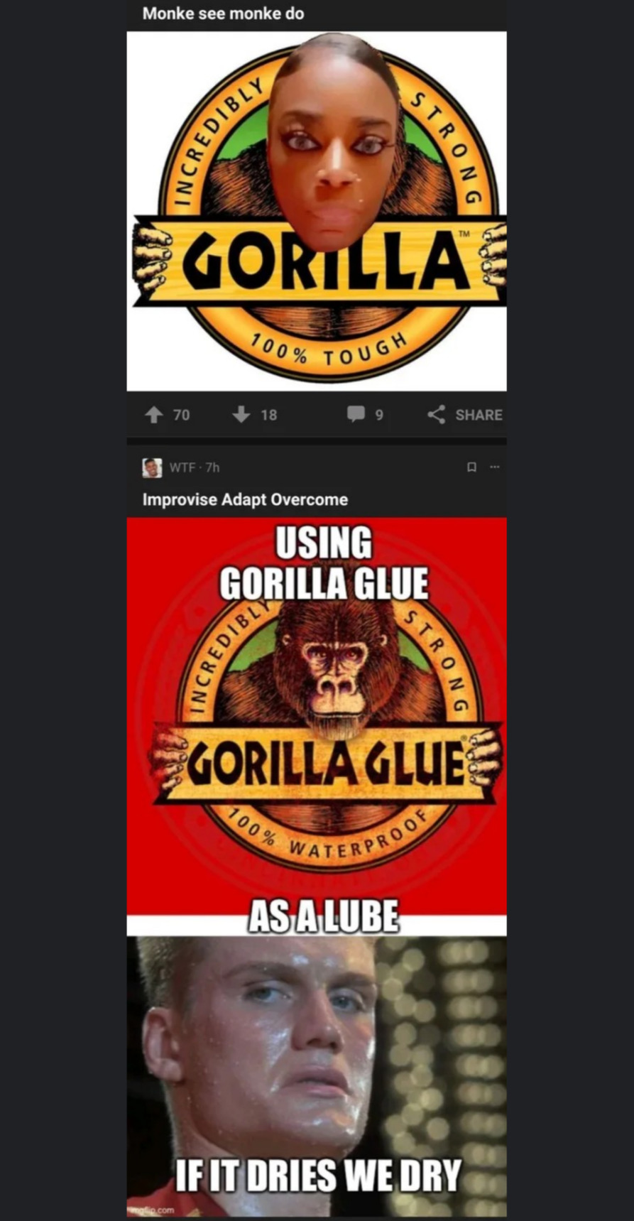 Gorilla  - meme