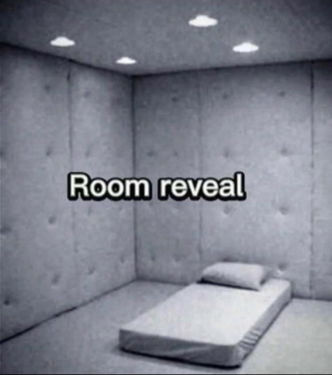 room reveal - meme