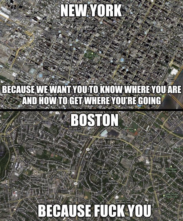 Boston be like... - meme