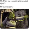 My mom does this