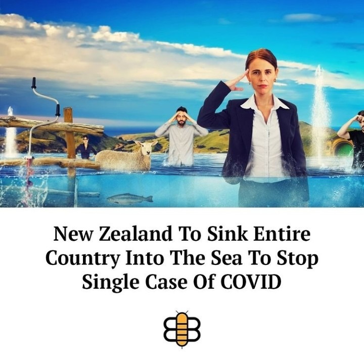 New Zealand to enter lockdown after a single case - meme