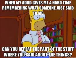 I just learned that I have ADHD and autism at the same time so yea - meme