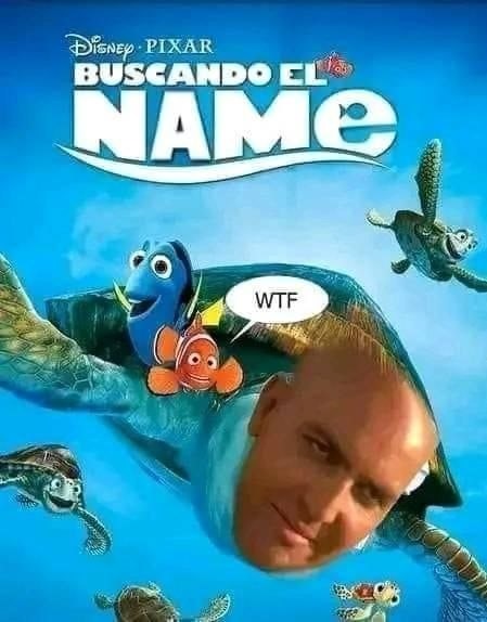 buscando el name - meme