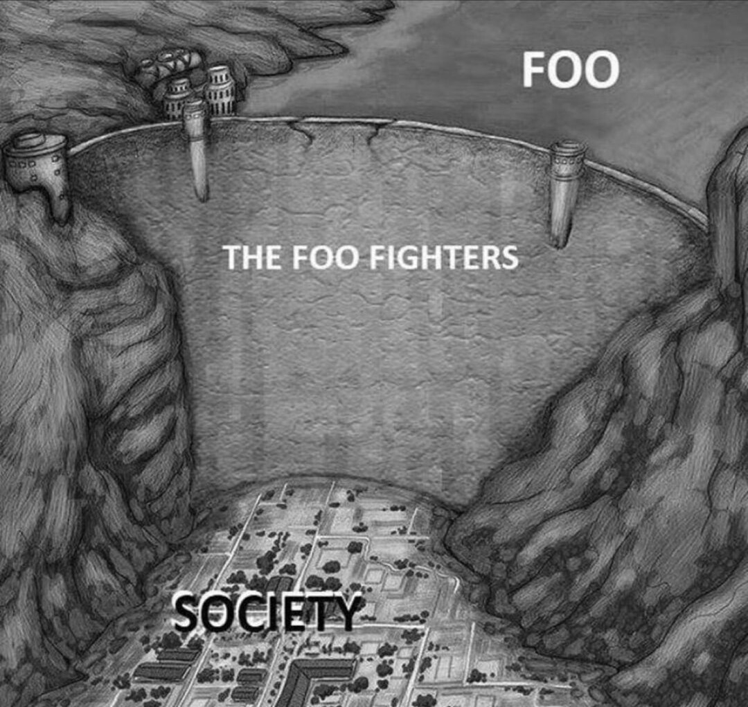 They were kung foo fighting - meme
