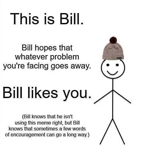 Thank you, Bill - meme