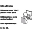 Bill is smart