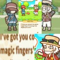 What fingers!?