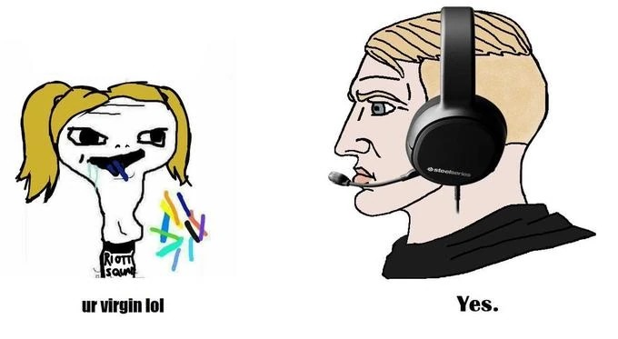 primer meme de Yes Chad o Nordic Gamer