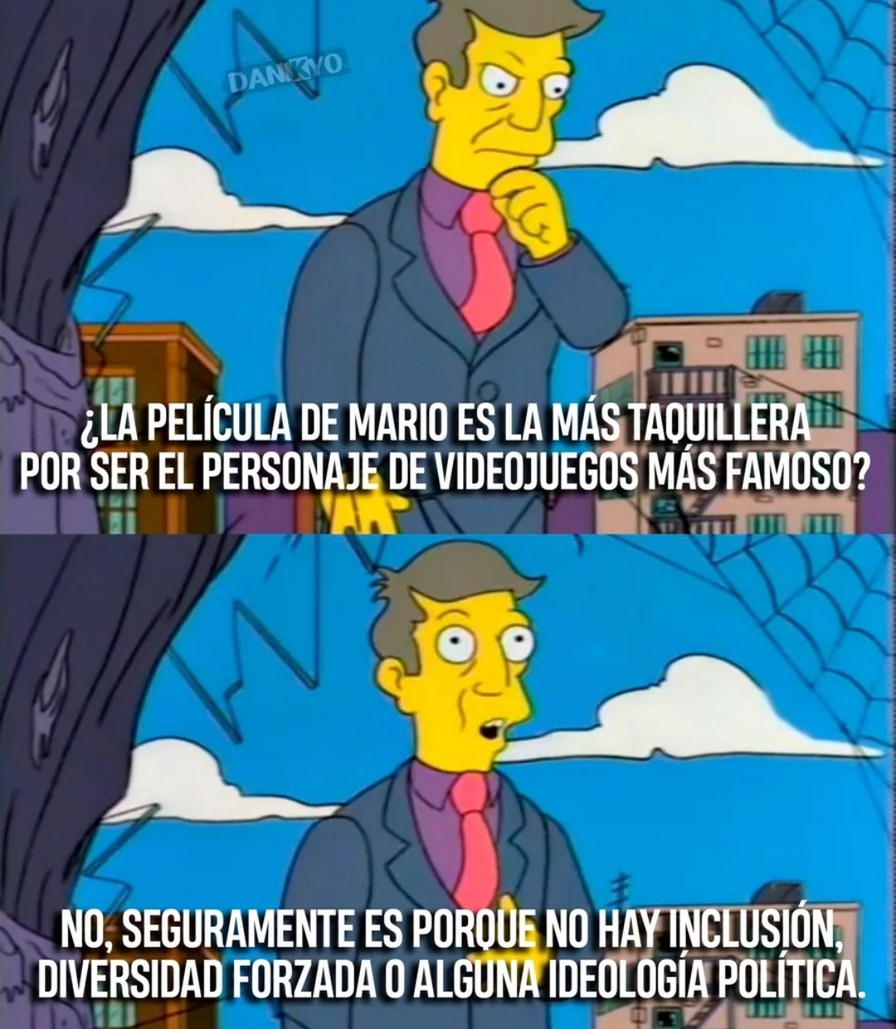 Imagina llorar porque unos anormales le dieron mala calificación a tu película en vez disfrutarla y ya - meme