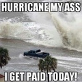 hurricanes can't stop money