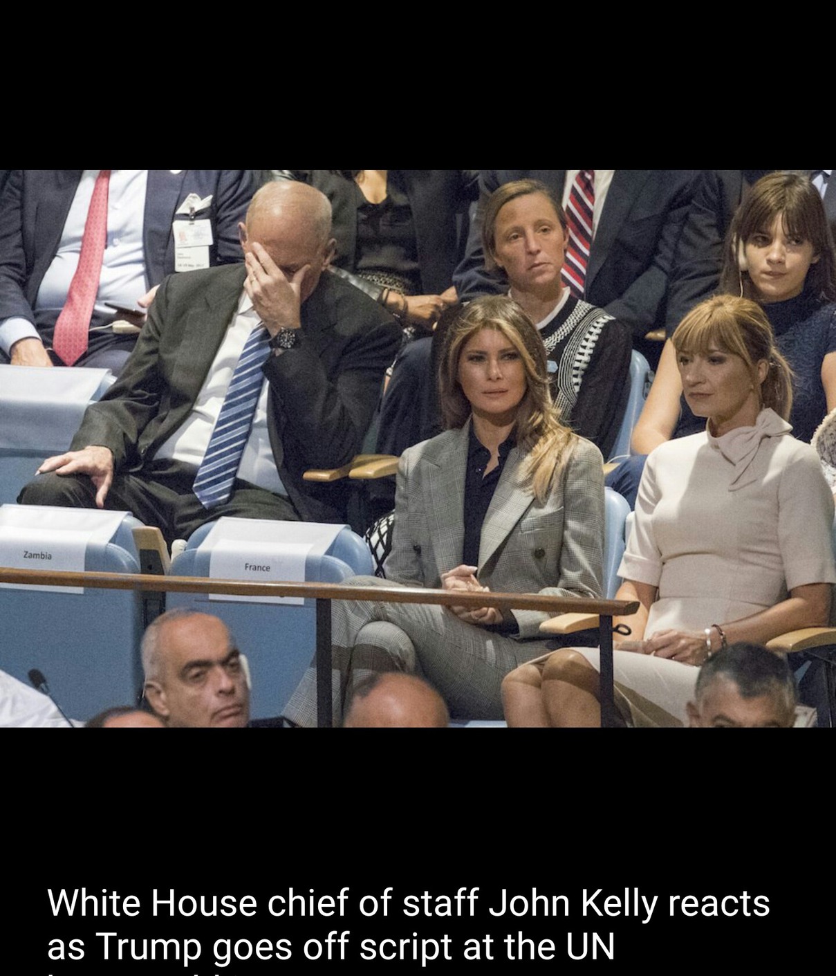Trump haha iran haha bomb haha north korea pfffff - meme