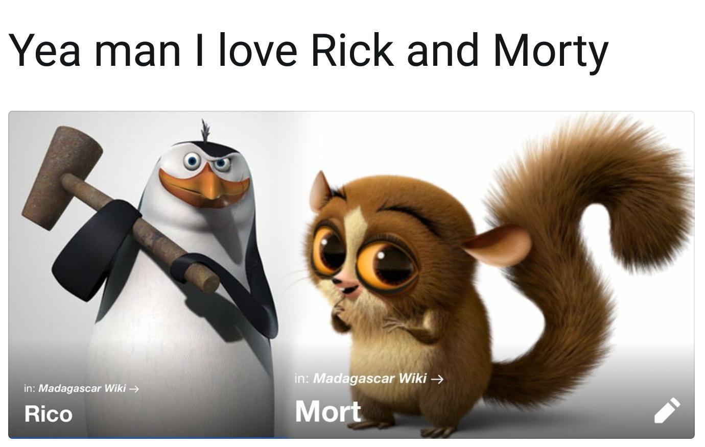 Rick and Morty - meme
