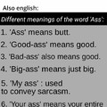 English is hard? My ass.