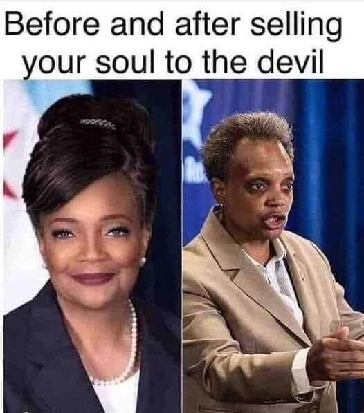 The demon of Chicago - meme