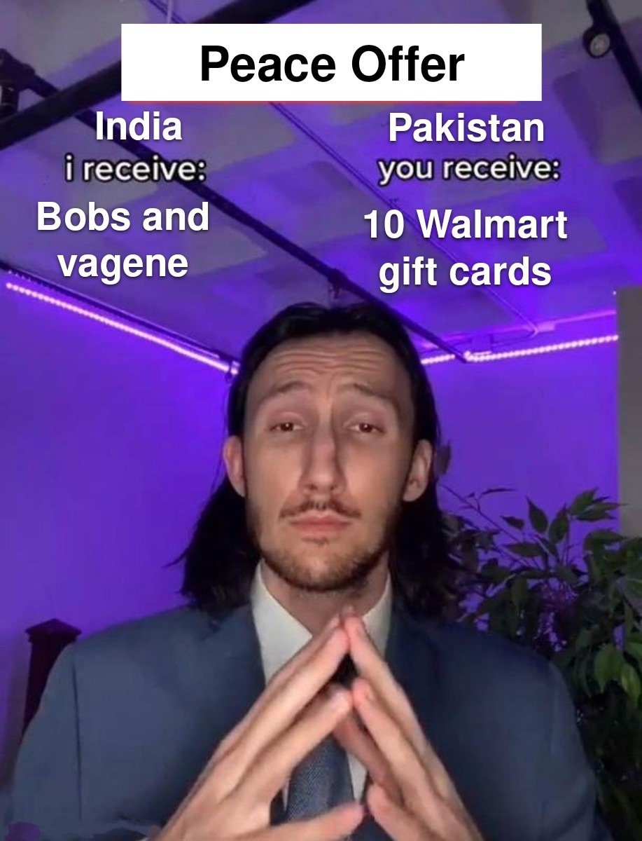 Peace Offer - meme