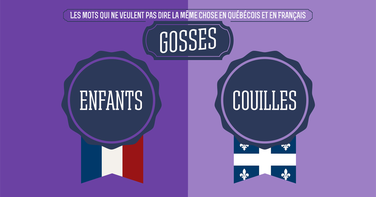 France vs Québec - meme