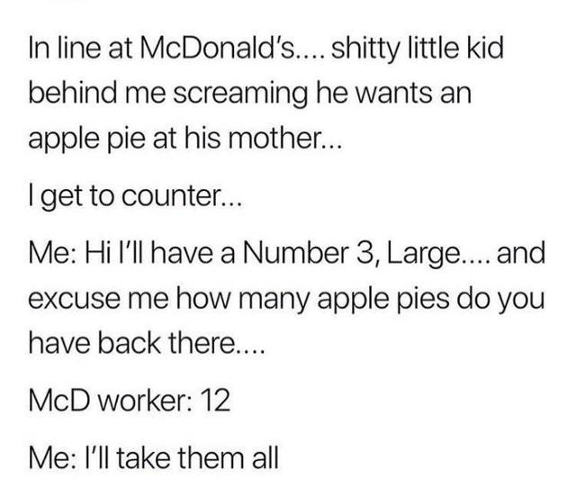 Evil at McDonalds - meme