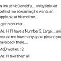 Evil at McDonalds