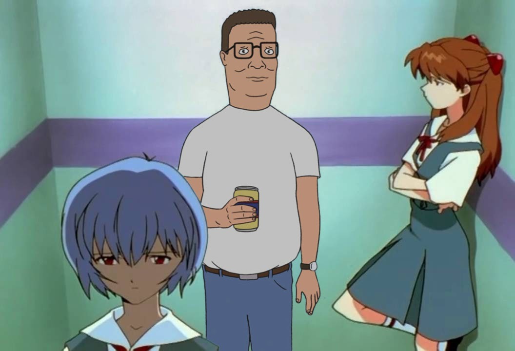 The only way Evangelion could have gotten any better - meme