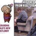 Grandma McFlurry McDonald's meme