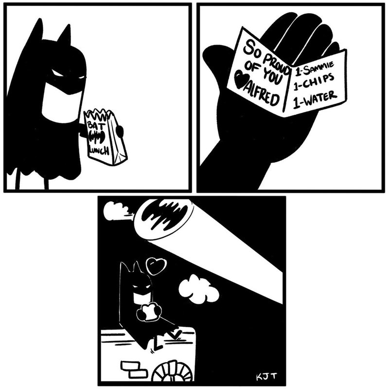Bat lunch - meme