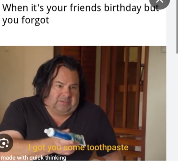 glad it hasn't happened to me yet - meme