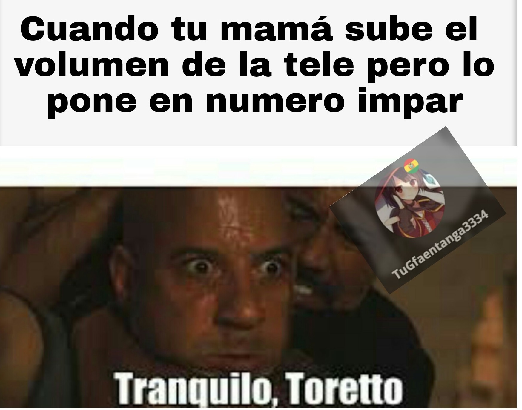 Tranquilo Toretto - meme