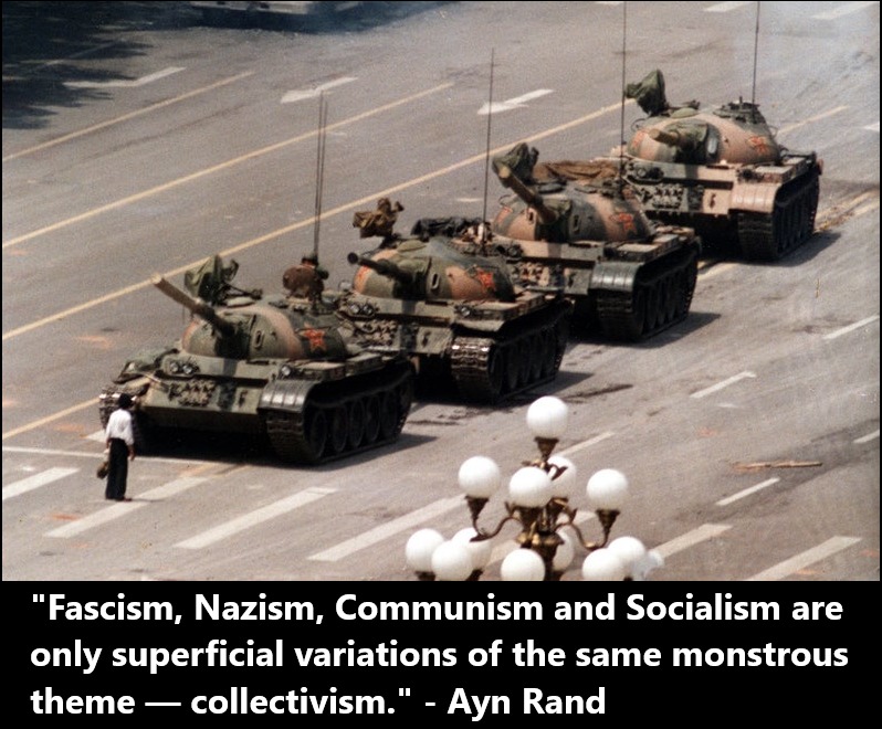 Collectivism is Totalitarianism - meme