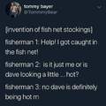 Fishnet slut