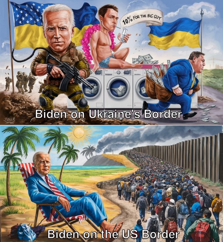 A Tale of Two Borders - meme