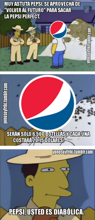 Pepsi ud. Es diabólico - meme
