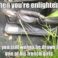 Damn these french girl Buddha's