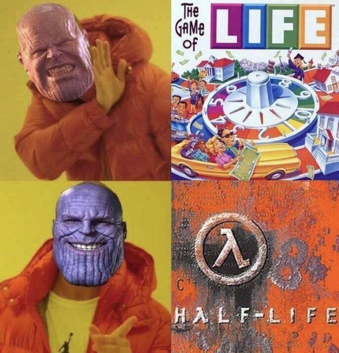 Gioco da Thanos - meme