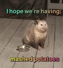 Mashed Potatoes - meme