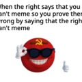 The left's best & only meme