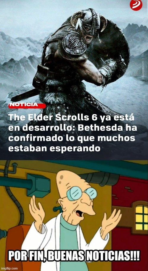 Elder Scrolls 6 - meme