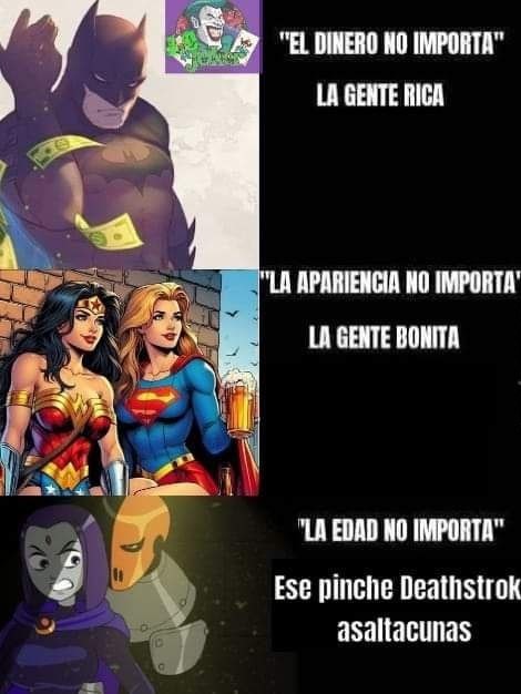 Turbio deathstroke - meme