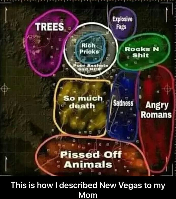New Vegas in a nutshell - meme