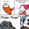 Roger roger *dies*