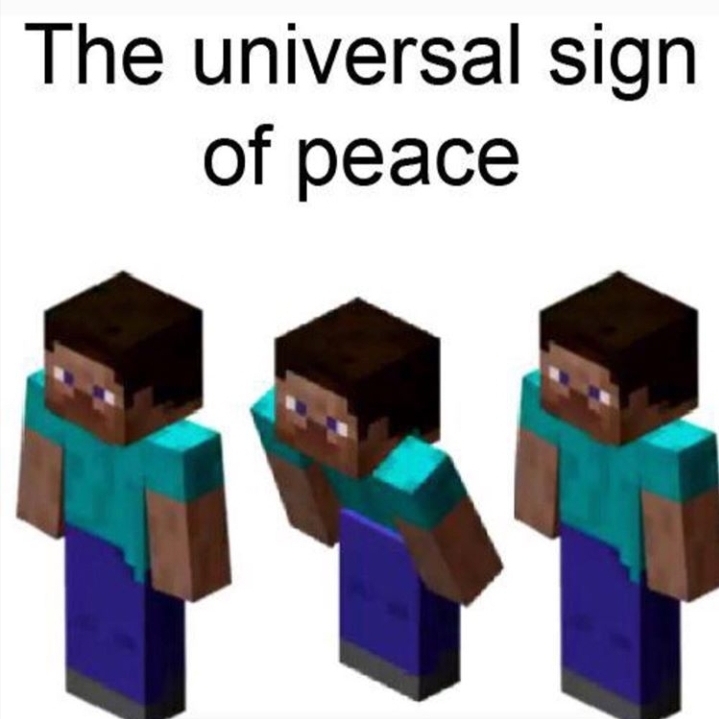 Peace - meme