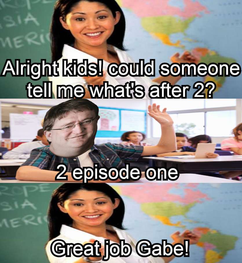 Gabe Newell #halflife3confirmed  Gamer meme, Logic memes, Funny memes