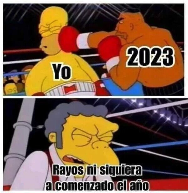 los simpsons 2023 - meme