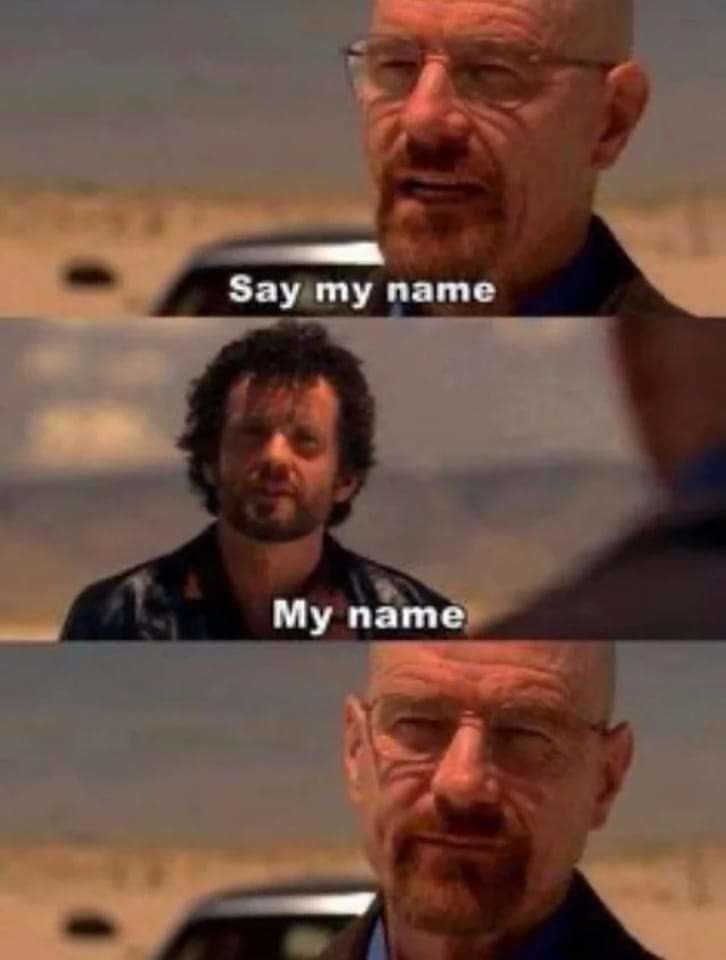 Meu nome - meme